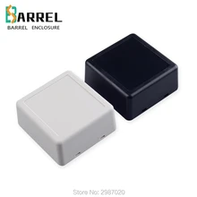 10 pcs/lot 60*58*28mm plastic desktop enclosure small self locking electronic junction box DIY instrument PCB board control box