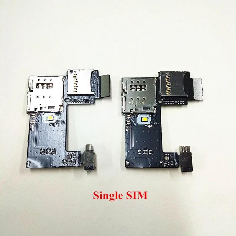 

10pcs/Lot For Motorola Moto G2 XT1068 XT1069 Original SIM SD Card Slot Tray Holder Reader Flex Cable Board with Vibrator