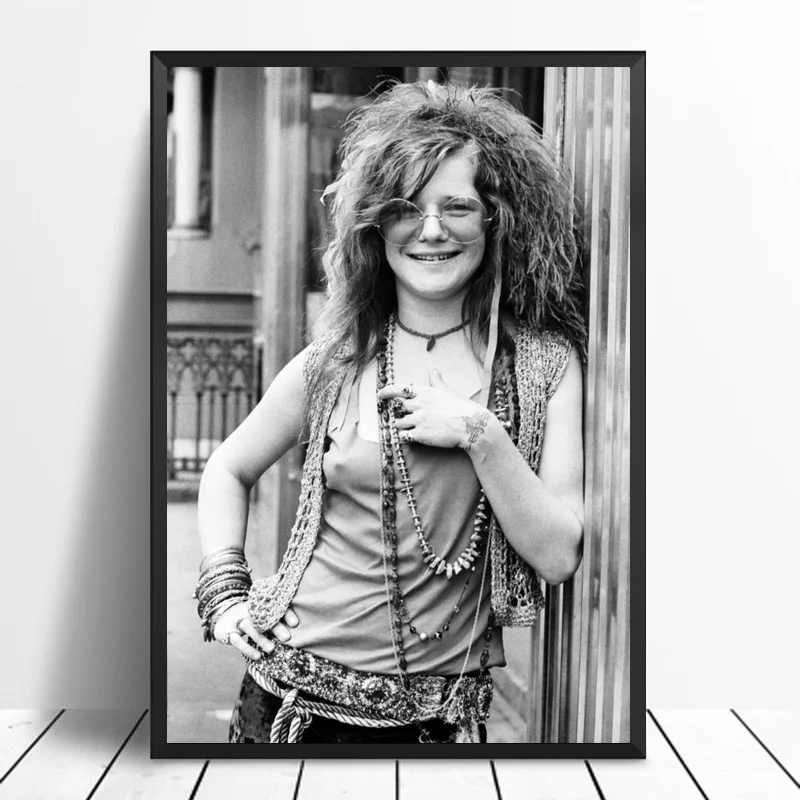 

Janis Joplin Music Star Singer Art Poster Print Painting Home Decor Wall Art Poster 20x30 Inch No Frame