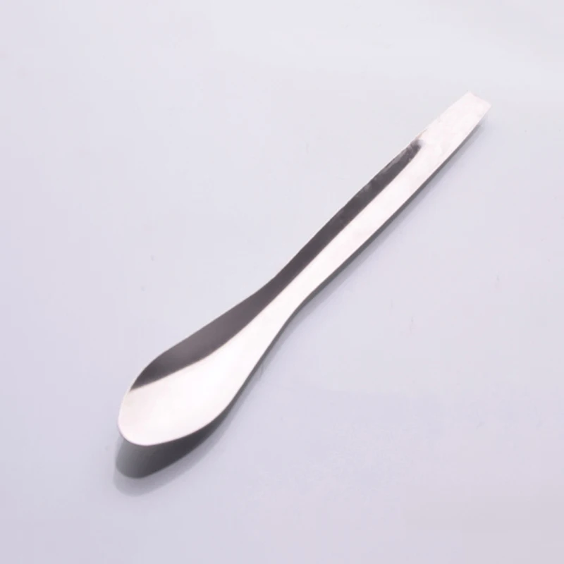 

5pcs Single-headed stainless steel medicine spoon,Length 10cm/12cm/14cm/16cm/18cm/20cm,Stainless steel reagent spoon