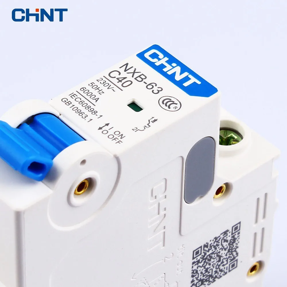 CHINT миниатюрный автоматический выключатель C Тип NXB 63 1P 16A 230В 50Гц Бытовой