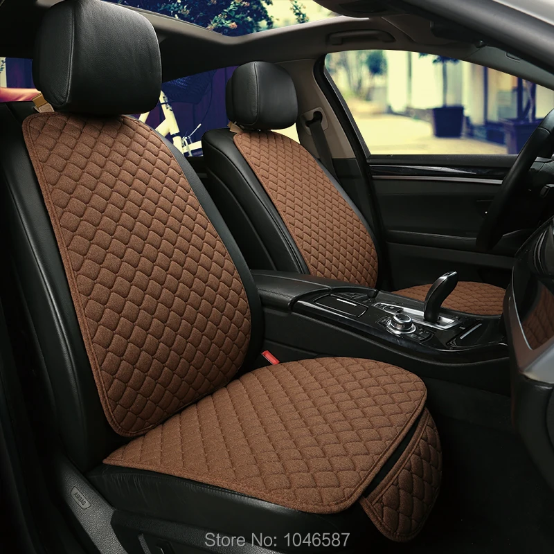 Online Kursi Mobil Yang Lentur Mobil Pelindung Kursi Mobil Kursi Cushion Pad Mat untuk Auto Depan Mobil Styling Aksesoris Kursi