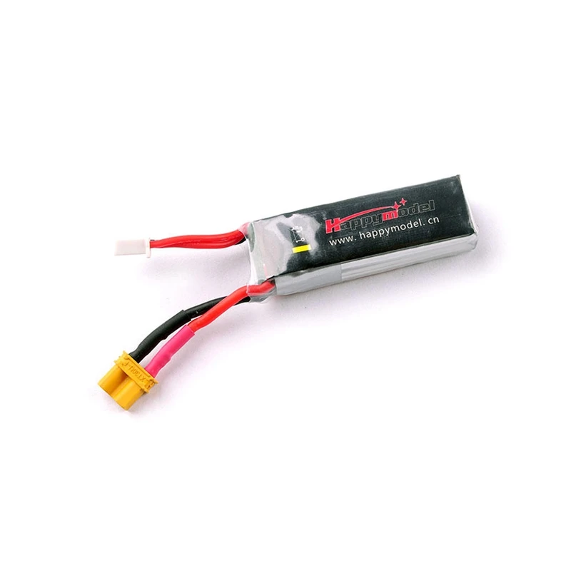 Upgrade Lipo Battery Happymodel 2S 300mAh 7 6 V HV 80C перерабатываемая батарея для Whoop Mobula7 FPV RC Мини Drone