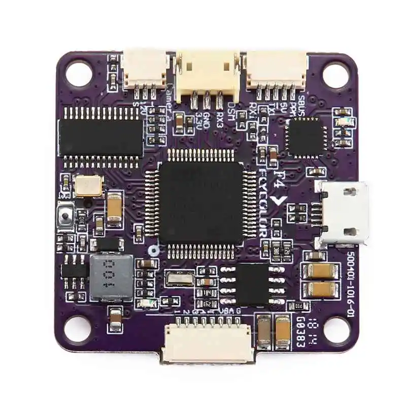 Высокая Мощность Flycolor X-башня F4 Полет контроллер OSD + 40A BLHeli_32 4 в 1 3-6 S ESC Dshot1200 ток