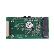 Горячая-Mini Msata Pci-E 1,8 дюймов Ssd до 40 Pin Zif Ce кабель адаптер конвертер карта