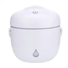 230 мл увлажнитель воздуха Мини рисоварка форма увлажнитель портативный воздухоочиститель автомобиля, работающий через USB Fogger тумана для офиса дома автомобиля