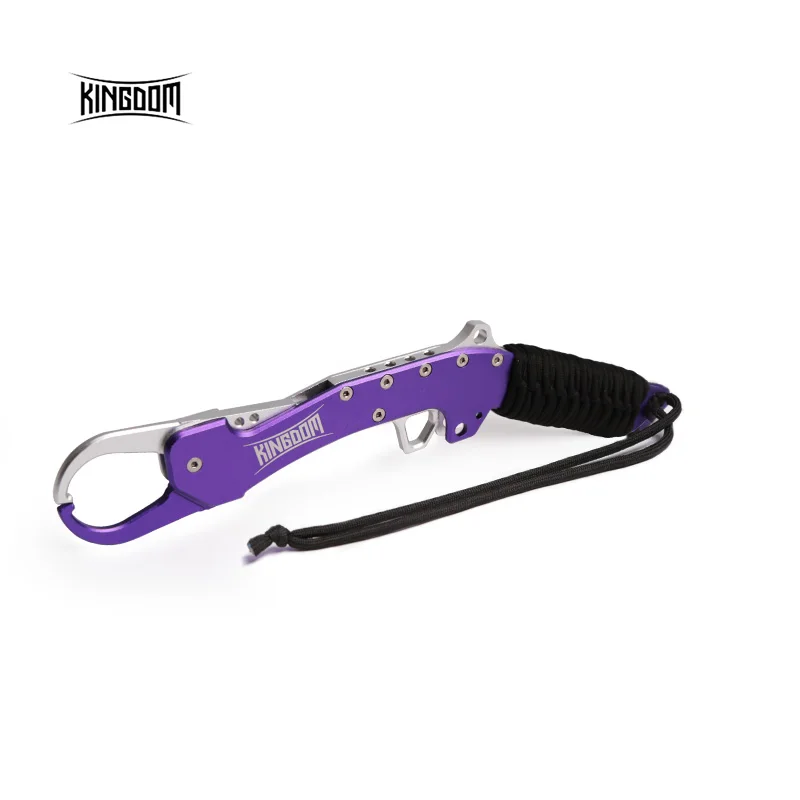 

Kingdom High Quality Fishing Tools with rope Aluminum Fishing Gripper Control and Hold Fish With Tight Grip fishing Tackle Tool