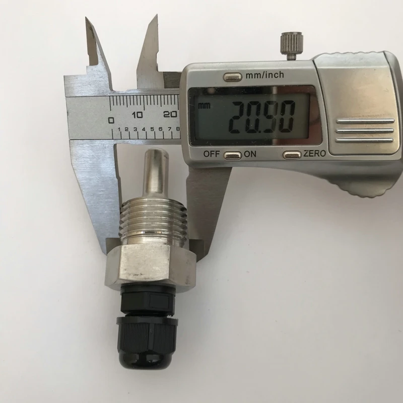 SP21 020 термоусадочный рукав карман из нержавеющей стали 304 BSP/NPT 1/2 &quotдля макс 6 мм OD