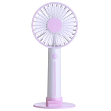 Мини usb зарядка ручной вентилятор с держателем мобильного телефона макияж зеркало