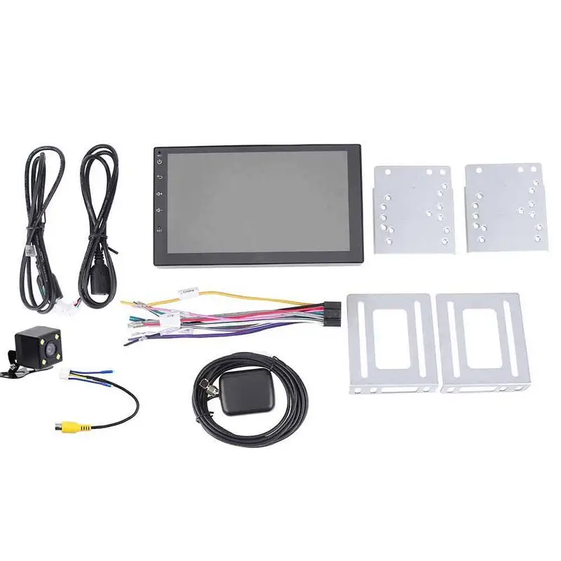 

Car Stereo Audio MP5 Player Android 8.0 7" 2 Din GPS Bluetooth Car Audio Touch Screen With Rearview Camera Car Accessories