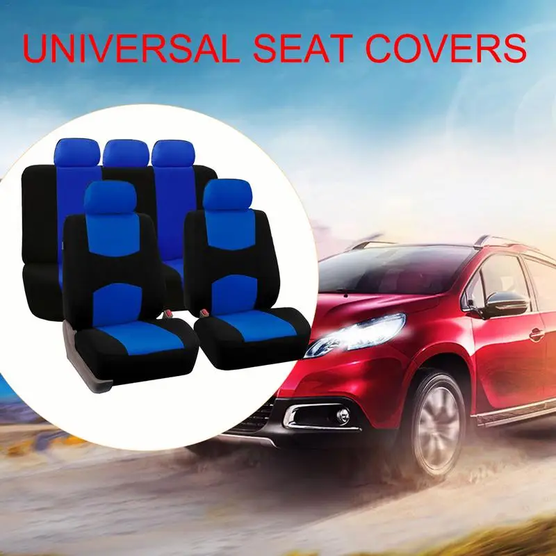 

9pcs Set Front Rear Car Seat Cover Universal Auto Seats Covers For Opel Vectra Zafira Ampera Porsche Cayenne S Gts Macan Persona