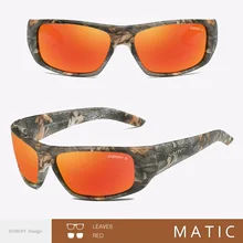 Dubery Brand Hiking Eyewear Drive Goggle Male Sunglasses Men Polarized Night Vision Hawkers Sun Glasses Red Gafas de sol uomo