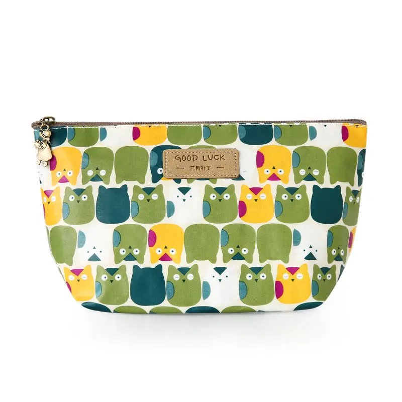 

Women Prints Cosmetic Organizer bag Lady Cute Waterproof European and American Style Storage Makeup bags