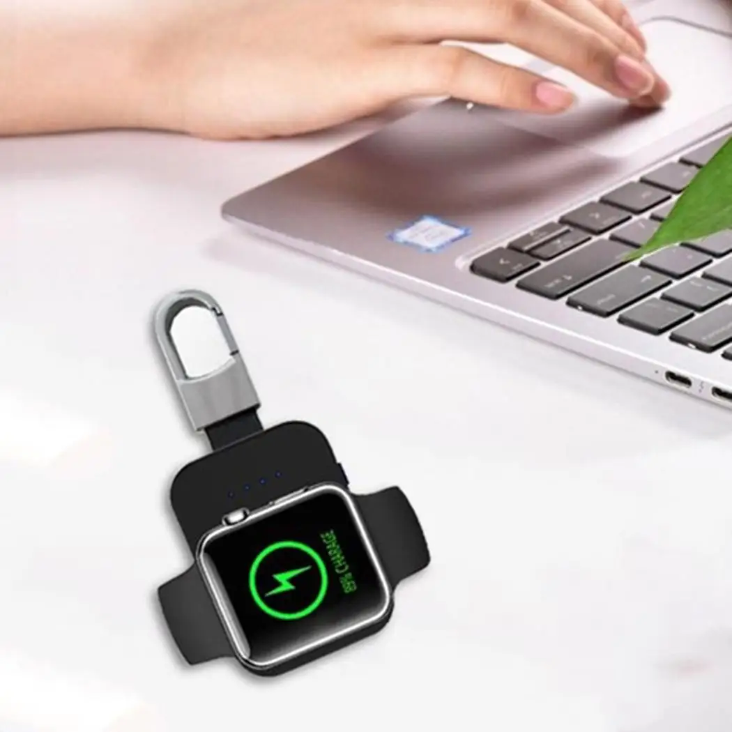 Keyring Shape Wireless Charger Charging Station Stylish design with distinctive look. For Apple 73% watch Watch