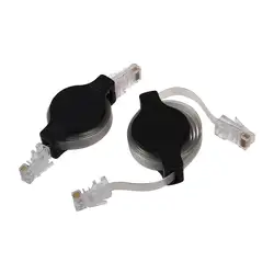 1,5 м Выдвижной Ethernet Cat5 RJ45 LAN Сетевой кабель