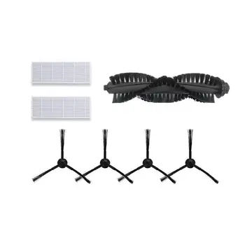 

For ILIFE A4s Robot Vacuum Cleaner Replacement Kits-HEPA Filter Main Brush Side Brushes