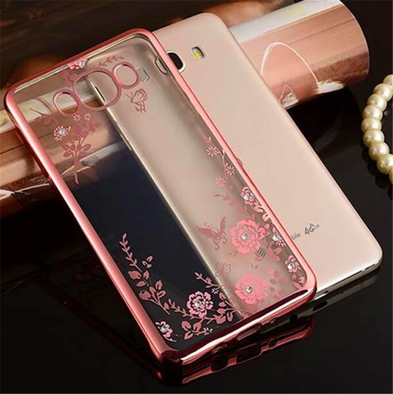 

For Samsung J4 J6 J8 2018 J4 Plus J6Prime A3 A5 A7 2017 J3 J5 J7 Prime Secret Garden Plating Diamond Glitter Back Cover Case