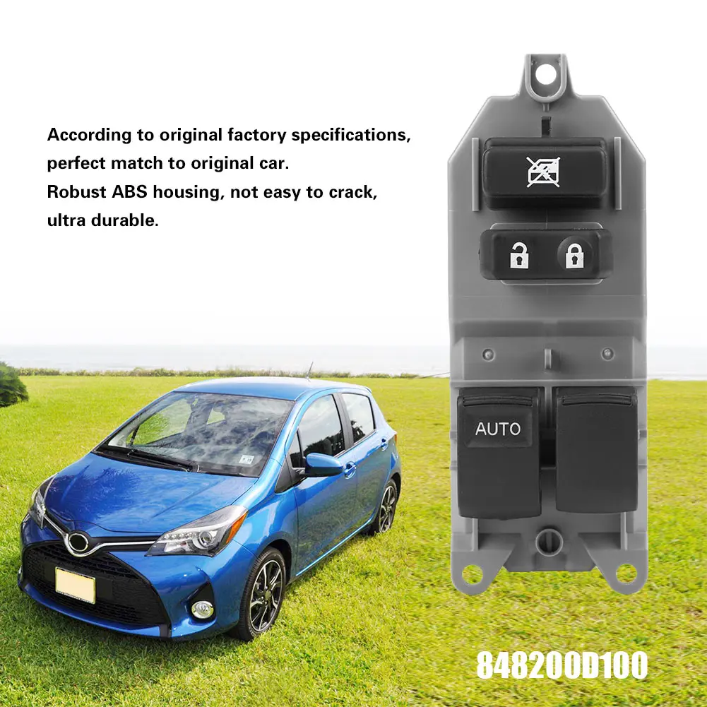 

for Toyota Yaris 05-11 848200D100 Push-button Panel Power Window Switch