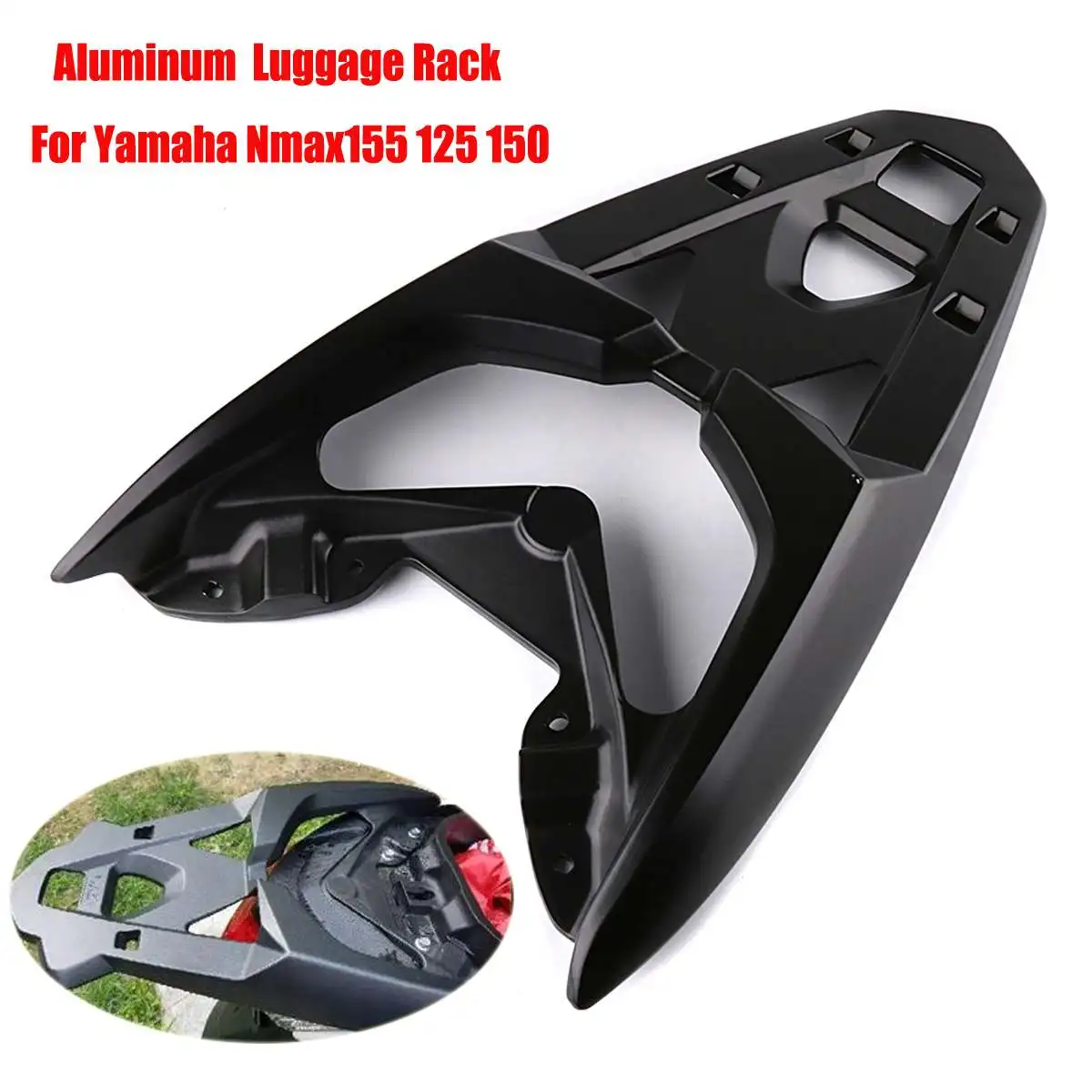 

Motorcycle CNC Aluminum Alloy Rear Luggage Rack Cargo Holder Shelf Bracket For Yamaha Nmax 155 NMAX 125 N-MAX 155 N-MAX155