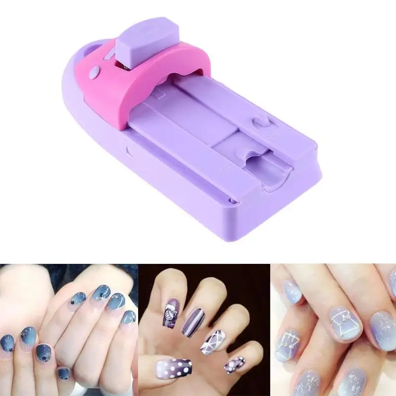 

1PC Nail Art Printer Easy Printing Pattern Stamp Manicure Machine Stamper Tool Set Nail Art Equipment Nail Printers