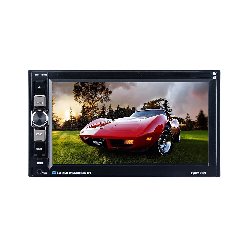 Универсальный 6 2 дюйма Din Автомобильный dvd плеер на основе Android HD сенсорный экран