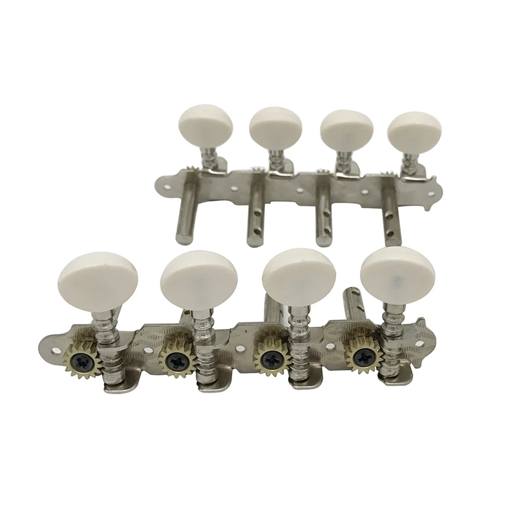 SEWS-Machines Tuners Pegs Tuning Key with White Pearl Knobs 4L+4R for Mandolin | Спорт и развлечения