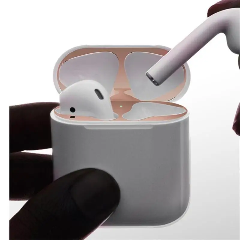 

EastVita Metal Dust Guard for Apple Airpods Case Shell Skin r20