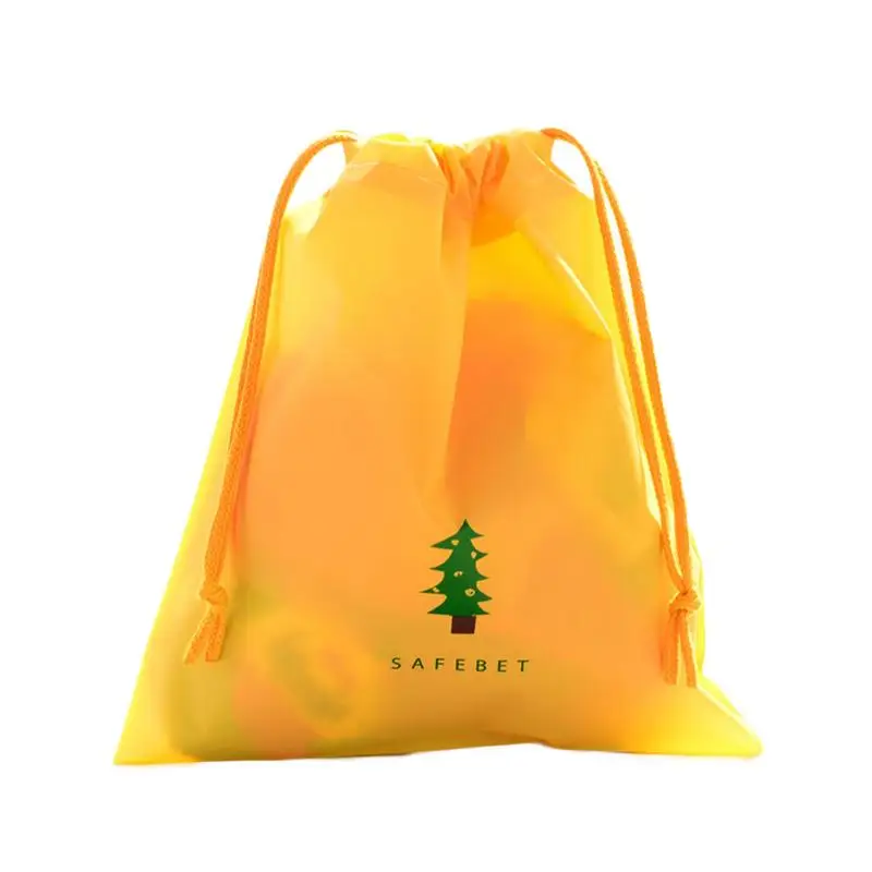 

Creative Simple Fashion Travel Storage Bags Organizer Bag For Clothing Waterproof Drawstring Printing Storage Bag