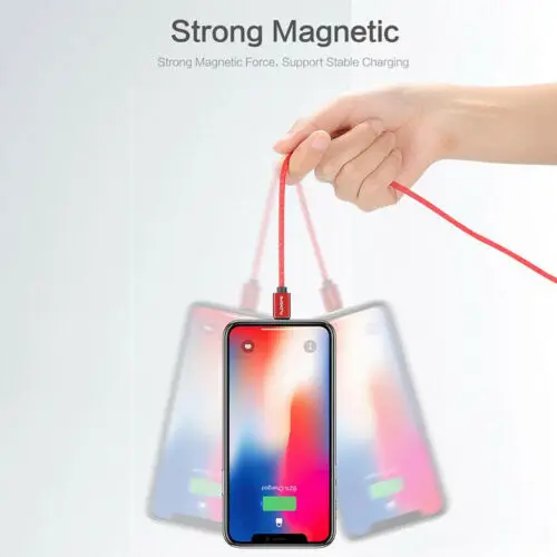 Floveme 3A Магнитная USB Type C Micro Быстрая зарядка и синхронизация данных зарядное