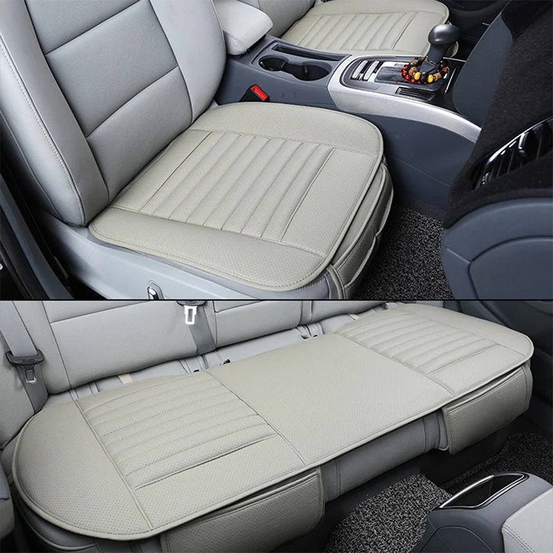 

Chair Cushion Car Seat Cushion 3D Leather Vehicle Seat Cover Breathable 2018