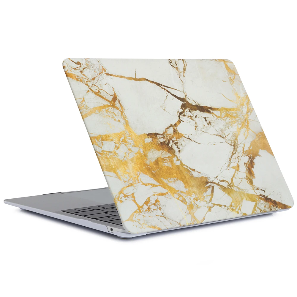 Защитный чехол с мраморным рисунком для MacBook Air 13 дюймов A1932 A2179 защитный
