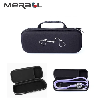 

Portable EVA Stethoscope Storage Box Medical Kit Organizer Carry Case Travel audio record Pen Bag for Nurse pregnant women