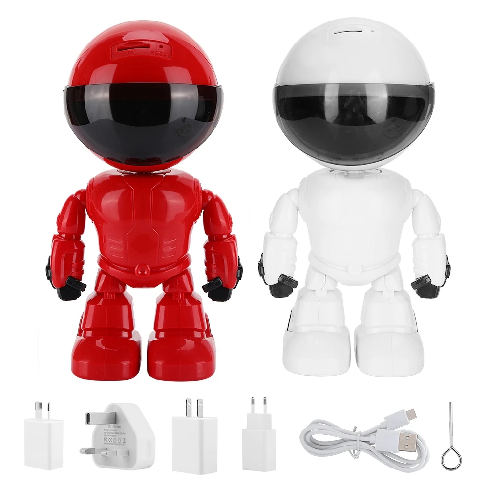 

1080P Robot Wireless Surveillance Camera Auto Tracking Cloud Storage