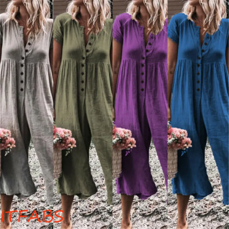 short sleeve romper womens