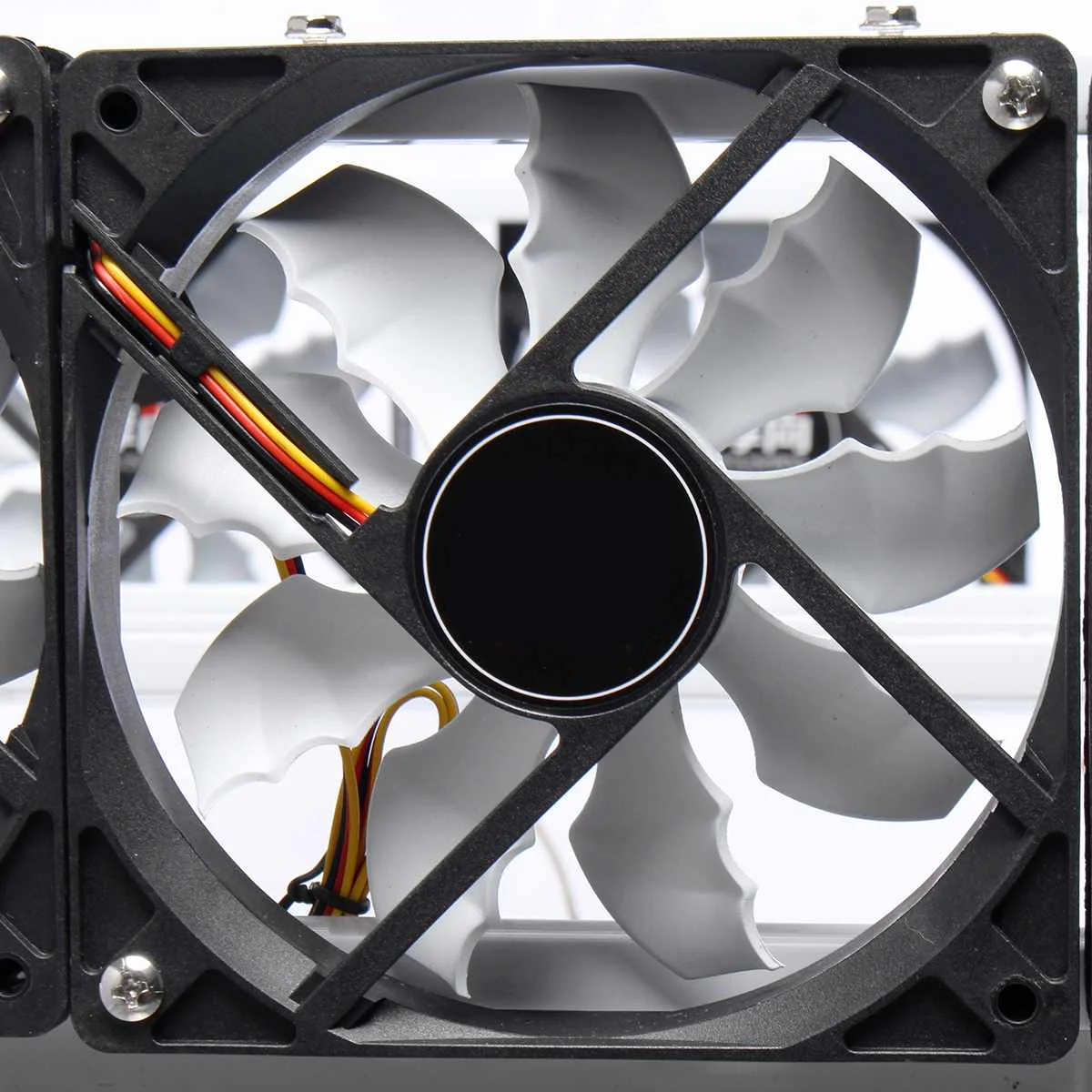 6GPU Miner Frame 6 Fans Coins Open Air Mining Frame Rig Case ETH Ethereum BX36