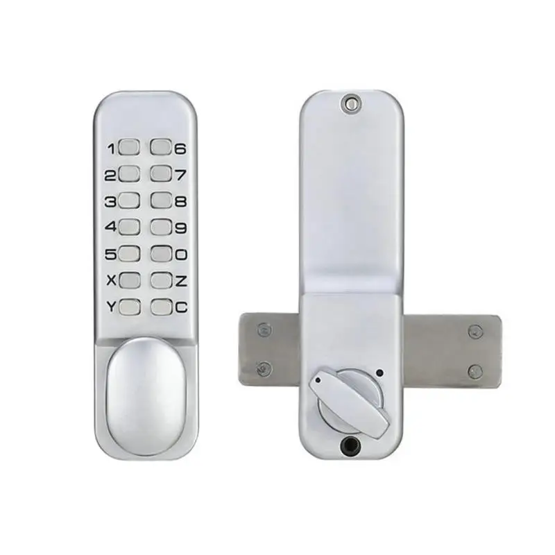 

Mechanical Digital Door Lock Push Button Keyless Code Combination Lock Set Waterproof and Rustproof