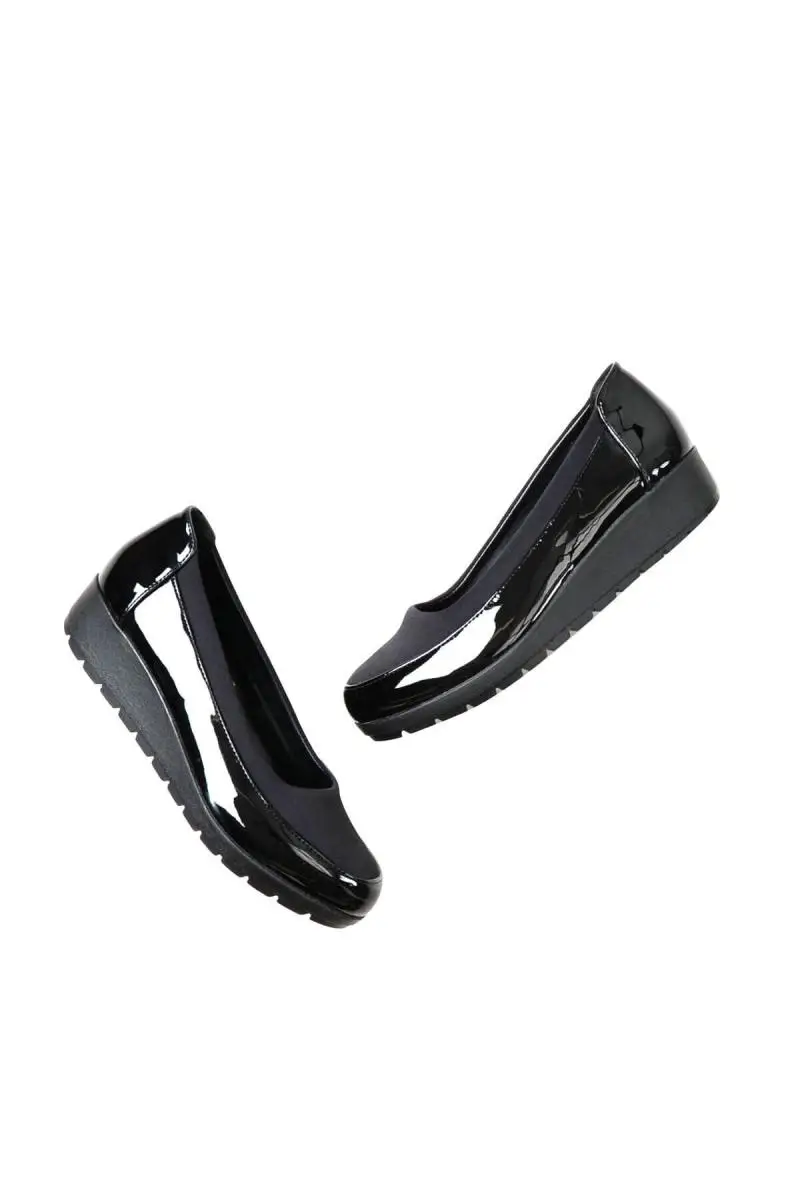 

Bambi Black Women 'S Wedges Shoes E0202111198