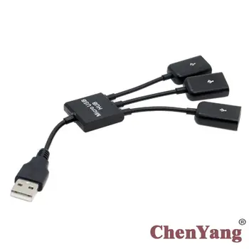 

Hub Cable Pc 10pcs/lot Usb 2.0 To 3 Us Power For Laptop Facebook Notebook A House Flash Risk Ports