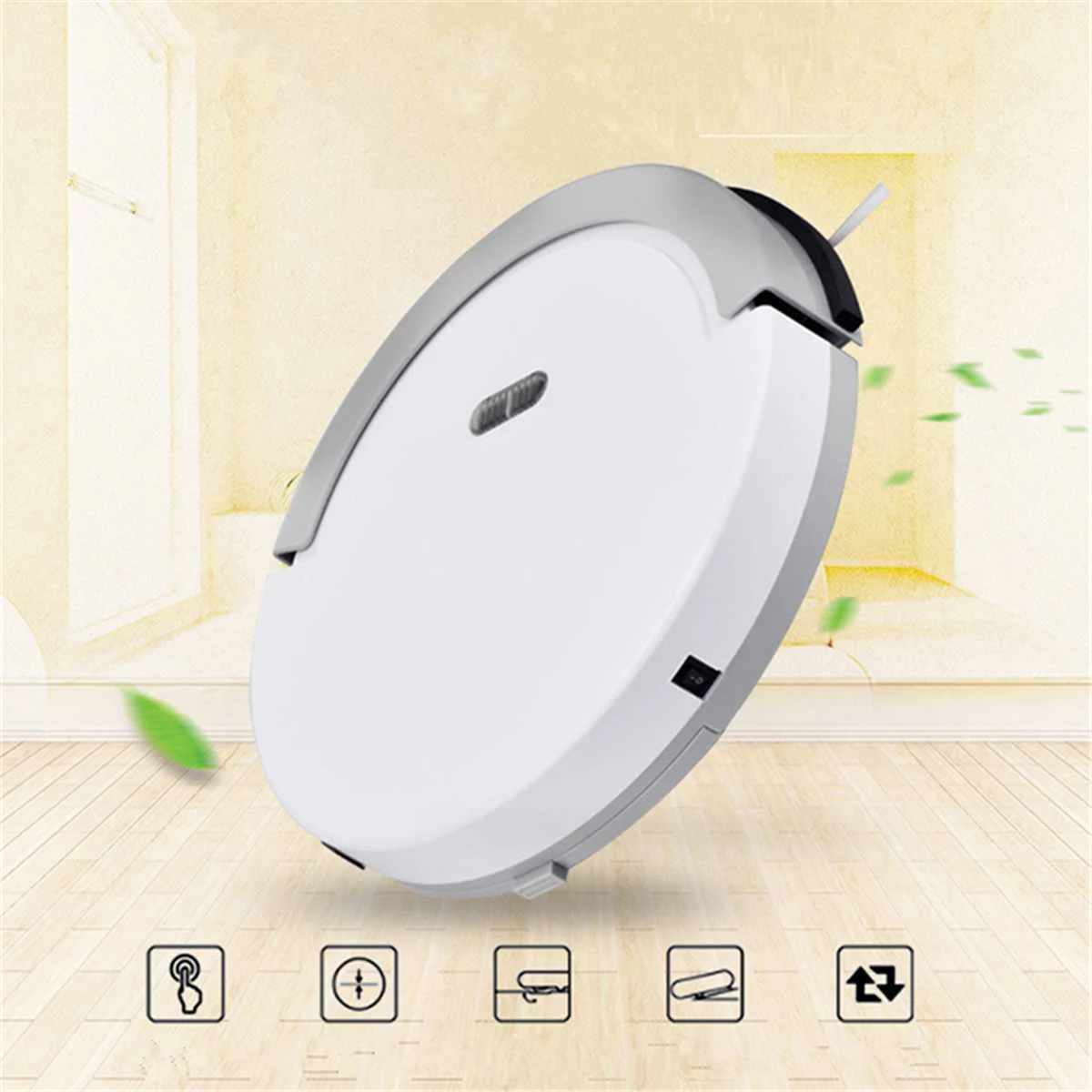 

Cleaning Appliance Robot Vacuum Cleaner for Home Automatic Sweeping Dust Sterilize Smart Planned Washing Mopping for Wood Floor
