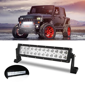 

1PCS 13Inch 21Inch 120W 200W 6000K Offroad LED Work Light Spot Flood Combo LED Driving Lamp Off Road LED Light Bar Truck ATV SUV