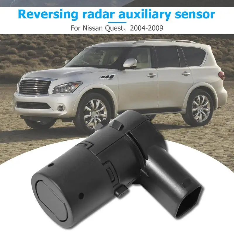 

ABS 12V 5W Parking Sensor Auxiliary Sensor 1-1.2M Detection Range 25994-ZF10Afor Infiniti QX56 Nissan Quest 2004-2009 Car parts