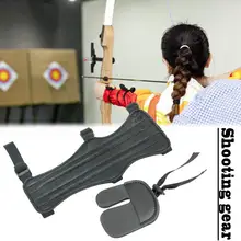 New Super-double-sided Fabric Bow And Arrow Arms Archery Fingers Shooting Protective Gear Recurve Bow Armguard Finger Set camo archery bow pocket arrow bag recurve bow case soft plush fabric to protect recurve bow armguard arrow puller tools