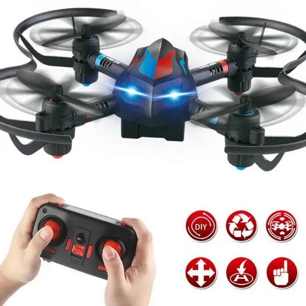 Новый 360 градусов рулон флип DIY деформация 2 4 ГГц RC самолет Квадрокоптер 50 минут