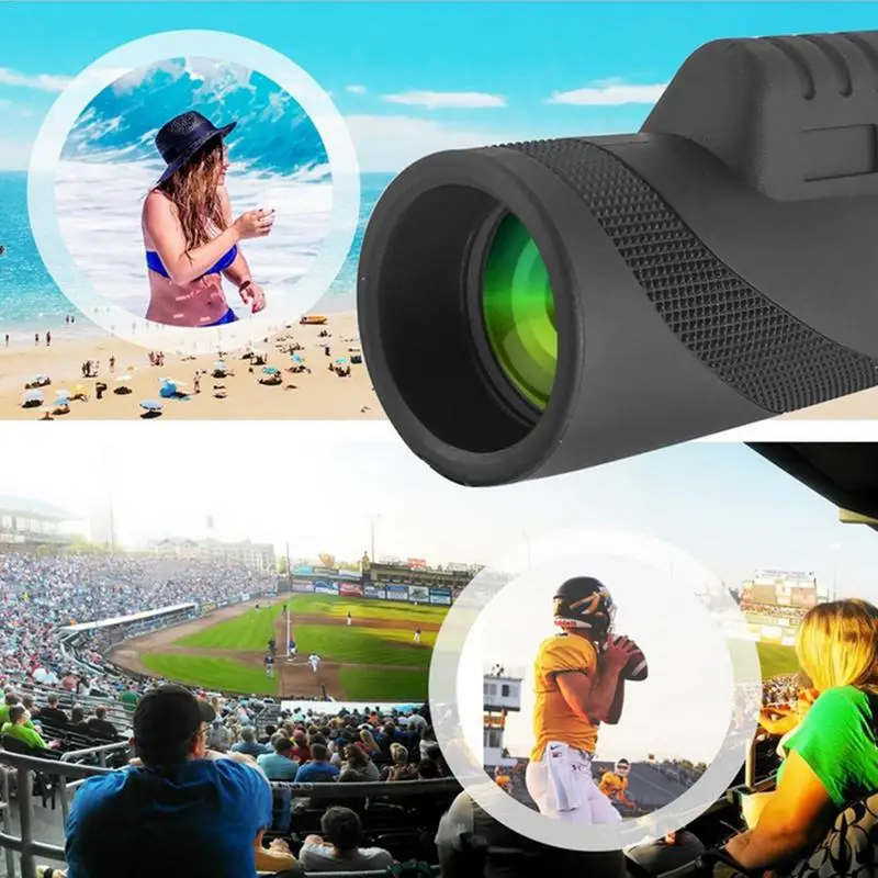 

MUMIAN 40X60 Monocular Telescope HD Night Vision Prism Scope With Phone Clip Tripod Waterproof Binoculars For Hunting