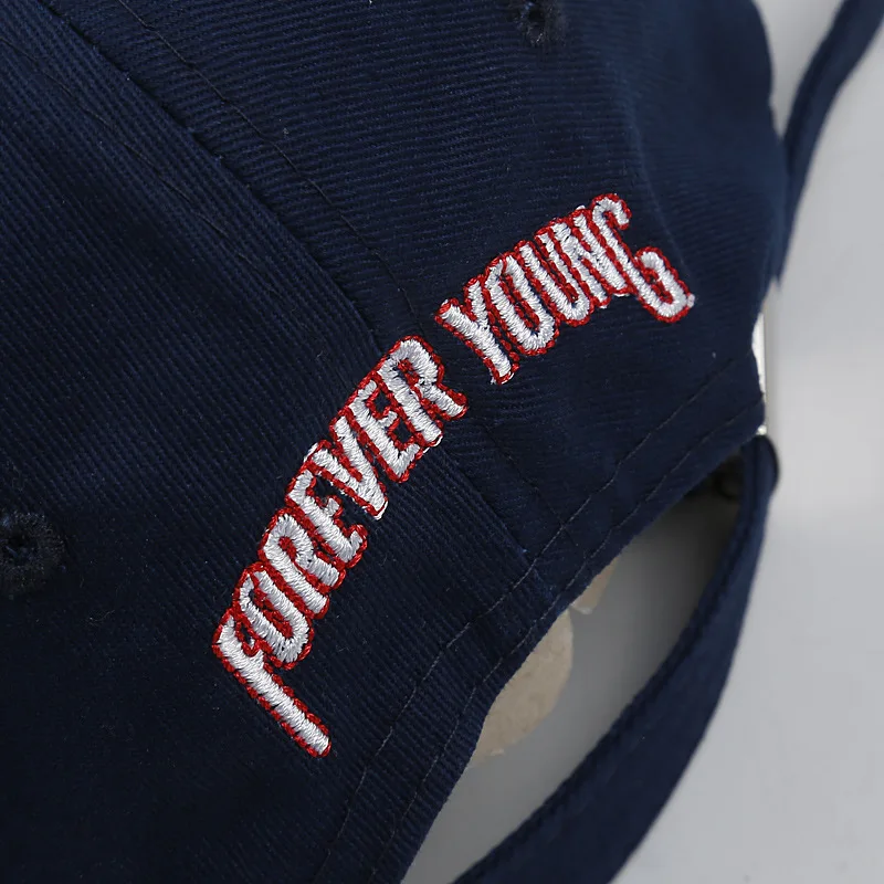 2019 бейсболка с вышивкой и надписью для улицы мужская женская Forever Young
