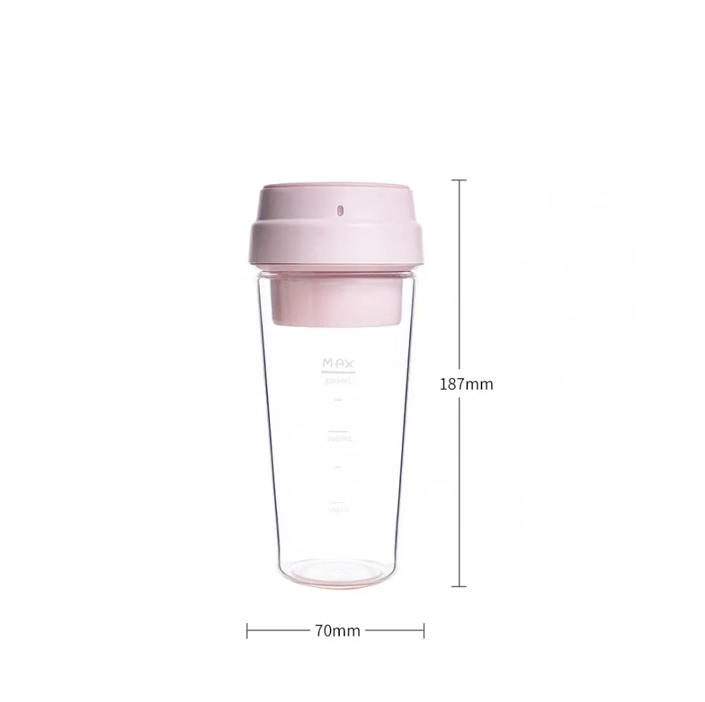 Online Xiaomi Youpin 17PIN Star Firut Cup Portable Small Juicer 400ML Fruit Cup Magnetic charging 30 Seconds Of Quick Juice Suitable 2