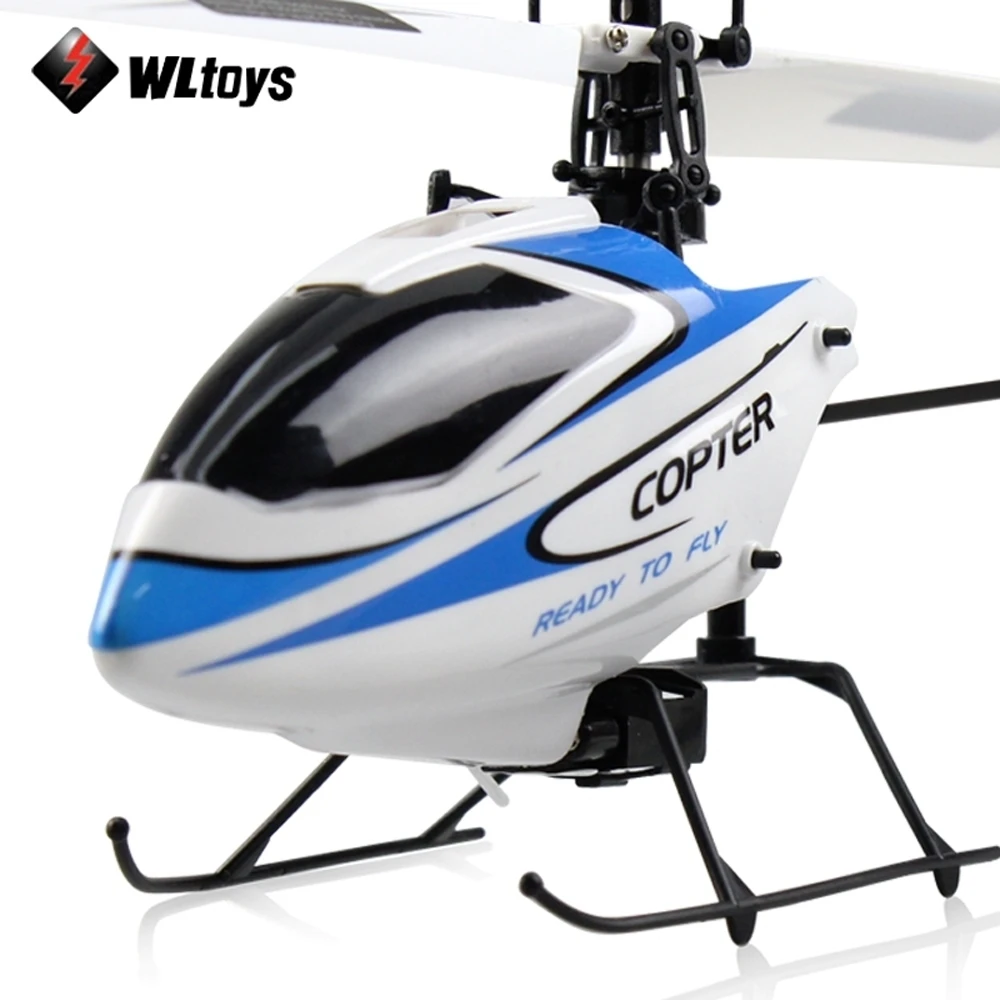 Original WLtoys V911 RC Helicopter 2.4G 4CH Drone Toy Remote Control Drones Flying Toy Helicoptero Aircraft Kid Drone Dron Gifts