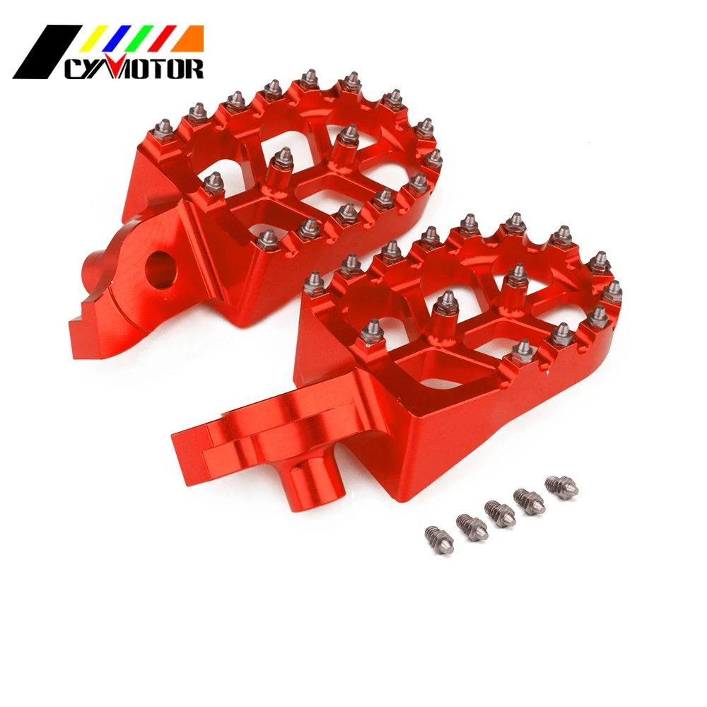 ЧПУ подножки мотоцикла Мото подножек для SUZUKI RMZ450 2005 2006 2007 RMZ250 2008 2009 РМЗ 250 450
