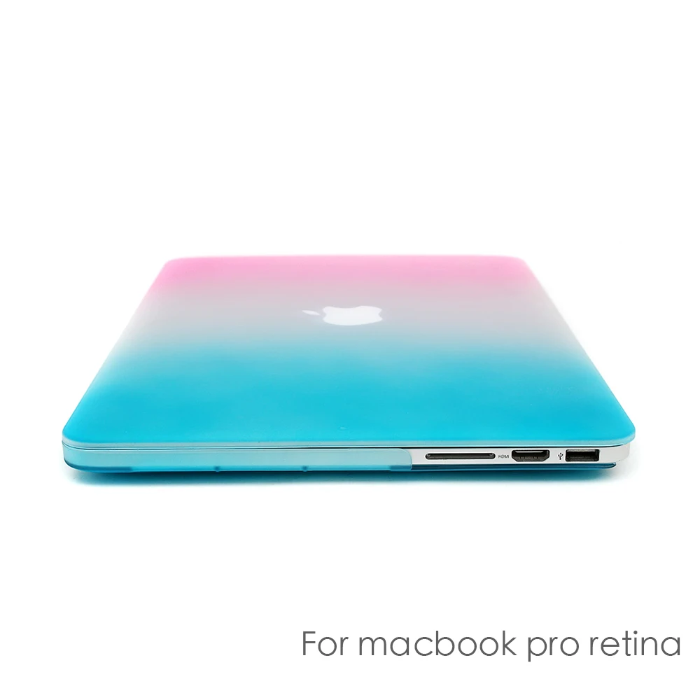 Матовый устойчивый к царапинам чехол для ноутбука MacBook Retina pro13 15 12 11 дюймов с