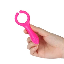 Vibrating Nipple Clip Adult Sex Toys for Women Men Sex Penis Delay Vibrating Ring Clitoris Stimulator Dildo Vibrator Sex Machine